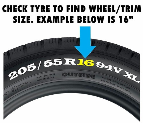 Wheel trims hub - 4x,