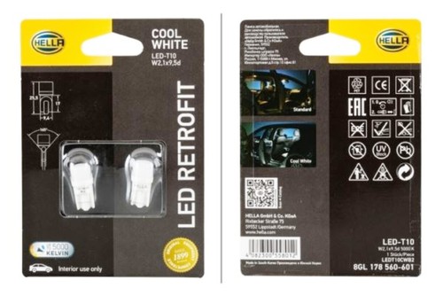 Hella glove box light - light, led