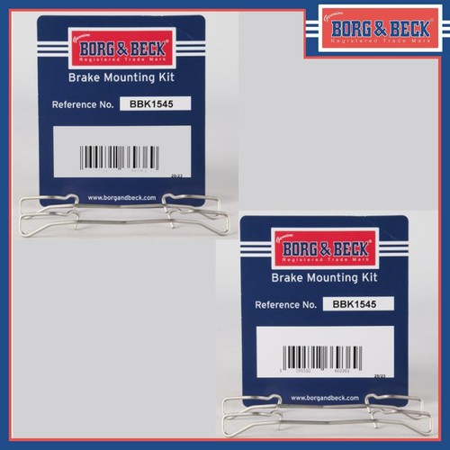 Disc brake pad spring borg - spring, x4